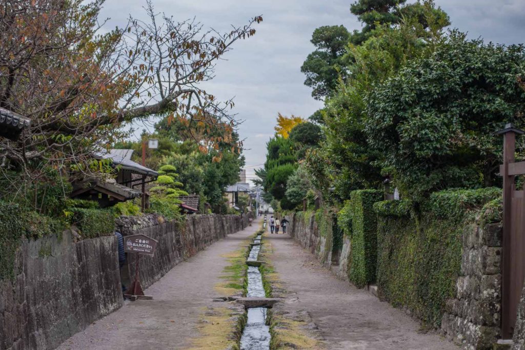 Shimabara Japon - L'ancien quartier des Samurai 1