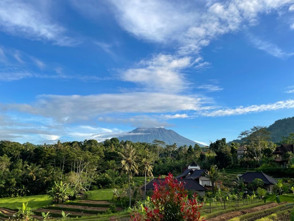 Mont Agung Sidemen Bali Rizieres