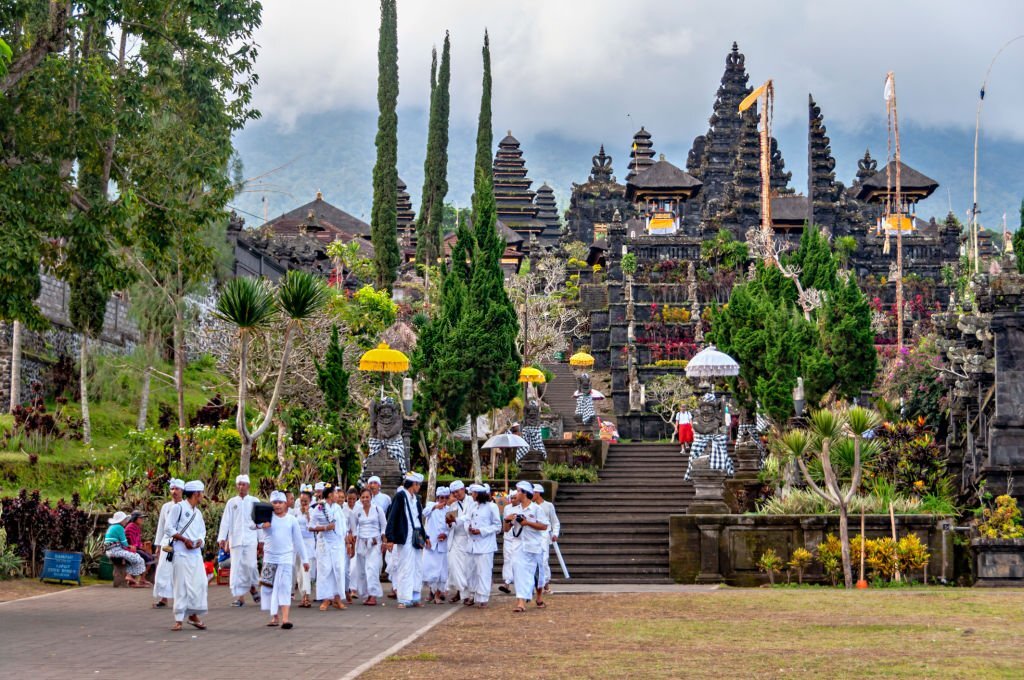 Temple de Besakih Cérémonies