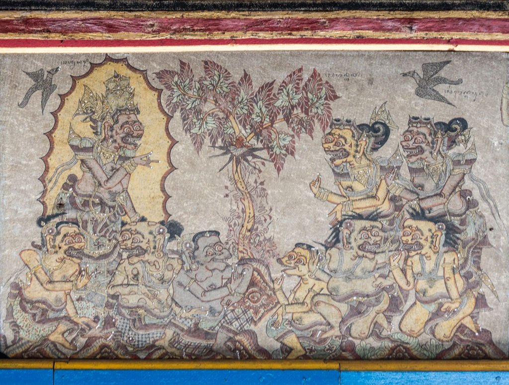 cour de justice suprême de Klungkung Kertha Gosa 1