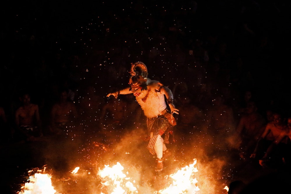 Temple Uluwatu Danse de Feu Kecak
