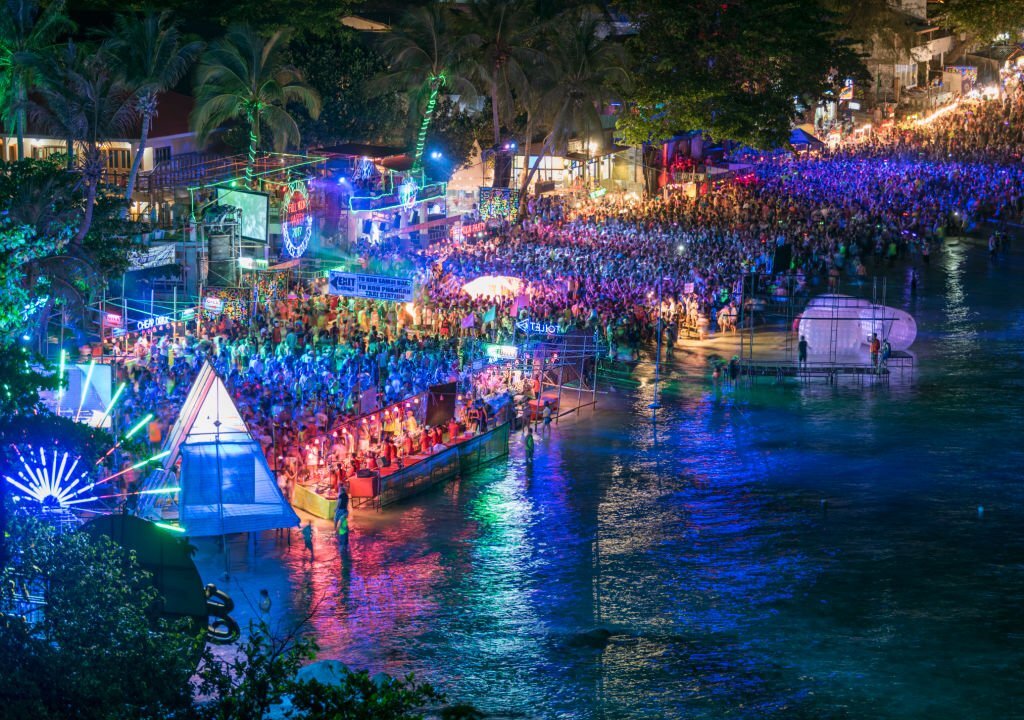 Full Moon Party Plage De Haad Rin 1
