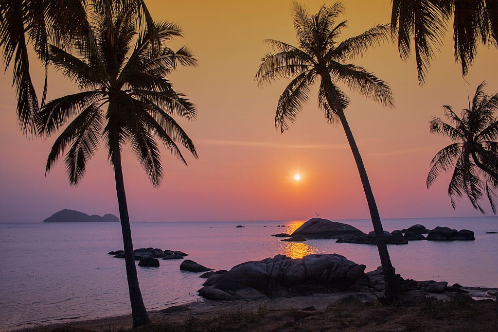 Zen Beach Coucher De Soleil Koh Phangan