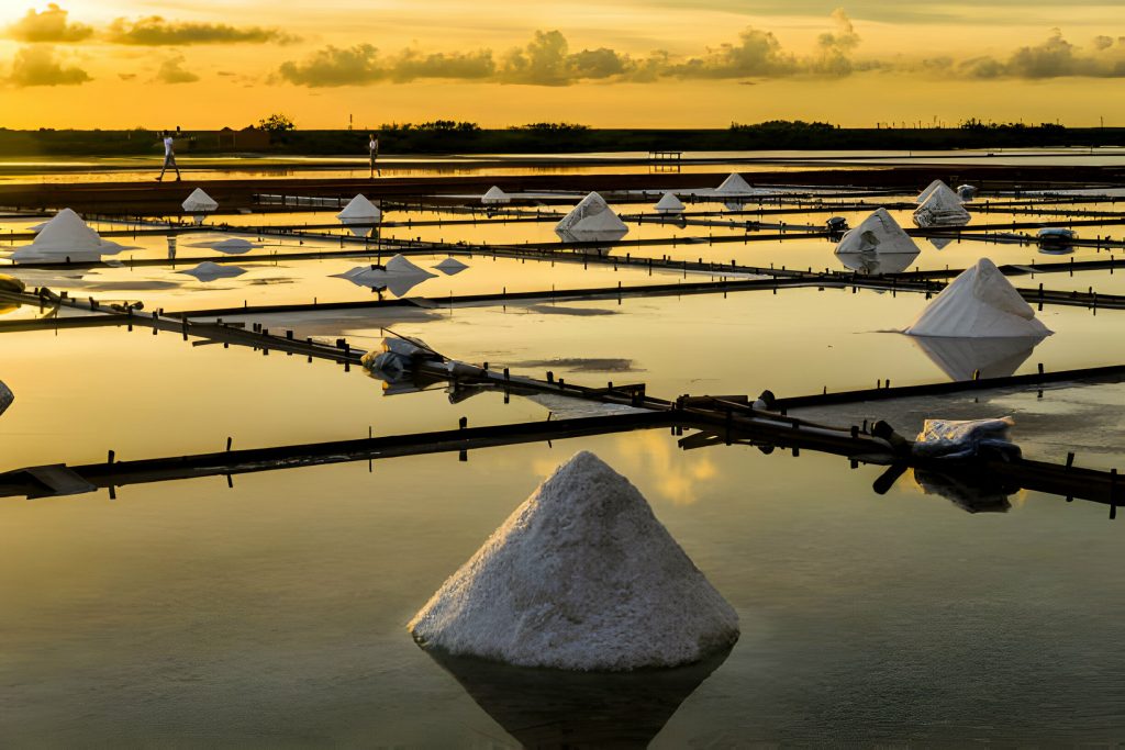 Champs de Sel de Jingzaijiao Tainan