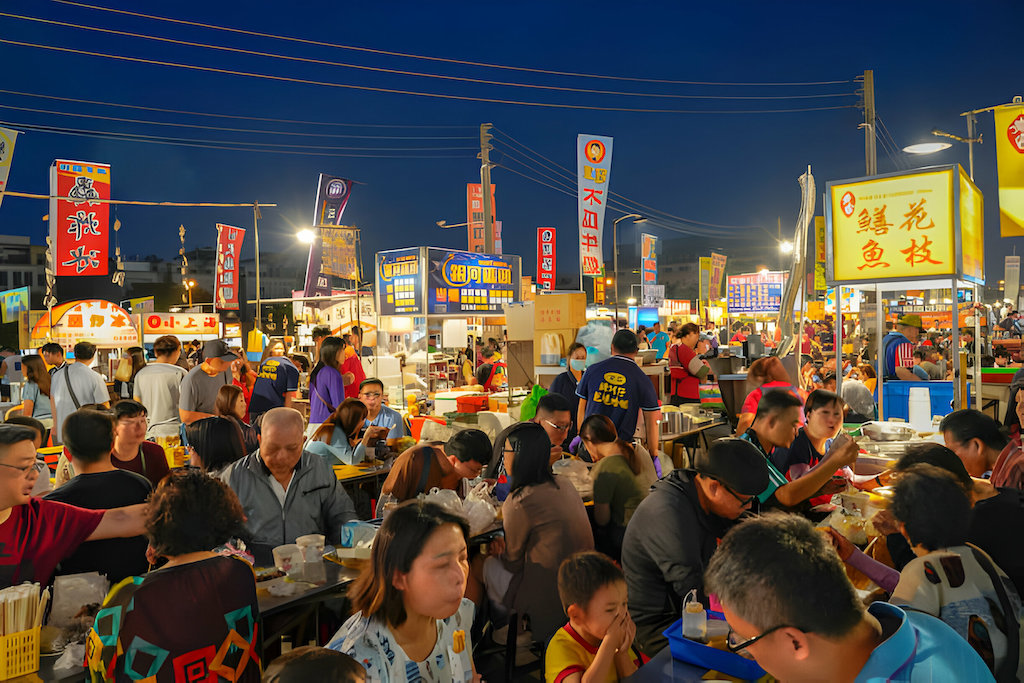 Dadong Night Market Tainan